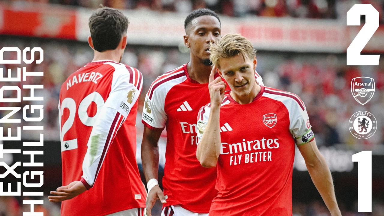 ANOTHER WIN VERSUS CHELSEA | EXTENDED HIGHLIGHTS | Arsenal 2-1 Chelsea | Havertz, Odegaard | EPL