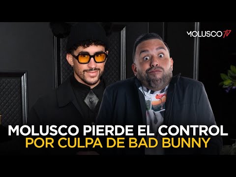 Molusco pierde el control por culpa de Bad Bunny