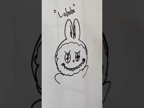 How to Draw LABUBU (EASY!) #ochikeron