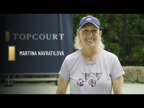 WTA x TopCourt Tutorial: Martina Navratilova shares her serve and volley strategies and more!