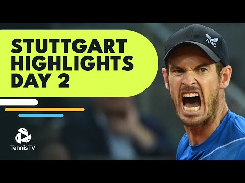 Murray Meets O'Connell; Kyrgios Returns to Grass | Stuttgart 2022 Highlights Day 2