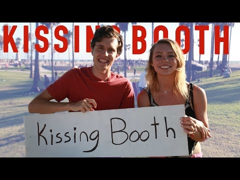 KISSING BOOTH COMPETITION | Boy vs. Girl