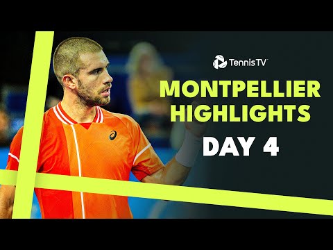 Rune Opens Campaign; Auger-Aliassime & Cazaux Play Thriller  | Montpellier 2024 Highlights Day 4