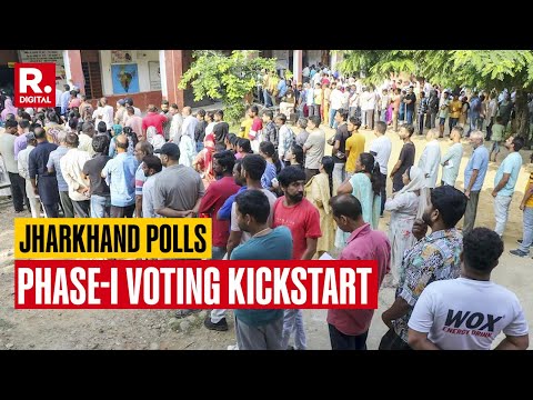 Jharkhand Phase 1 Polls Underway: Battle For 43 Seats | Jharkhand Election 2024