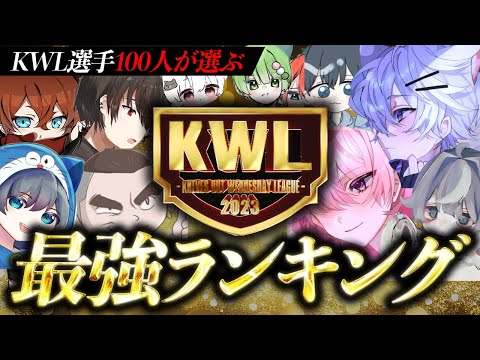 【荒野行動】"KWL選手100人が選んだ"猛者最強ランキング【トップ10】