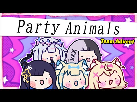 【Party Animals】Team Advent VS Team Justice!