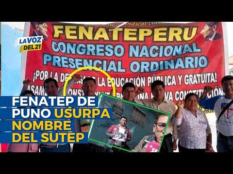 "Fenatep usa el nombre del Sutep para hacer política partidaria": ¿Pedro Castillo sigue influyendo?