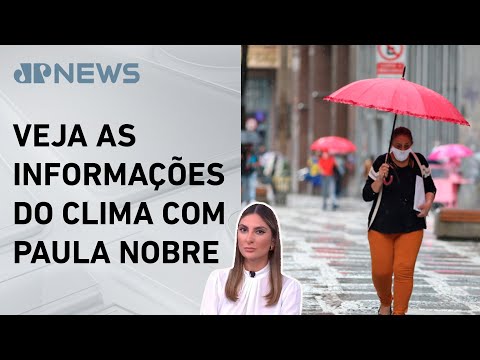 Frente fria chega ao Sudeste do Brasil | Previsão do Tempo