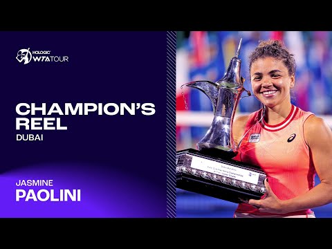 How Dubai champion Jasmine Paolini won the BIGGEST title of her career! 🏆