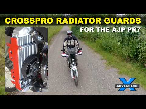 Crosspro/Thork radiator guards for the AJP PR7︱Cross Training Adventure