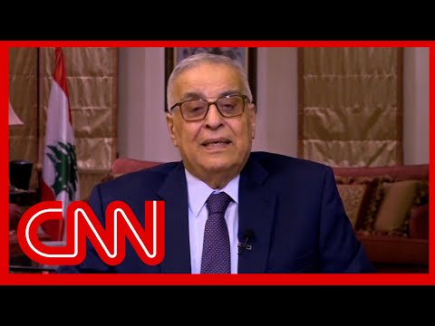 'We are afraid': Lebanese foreign minister speaks to CNN after explosions