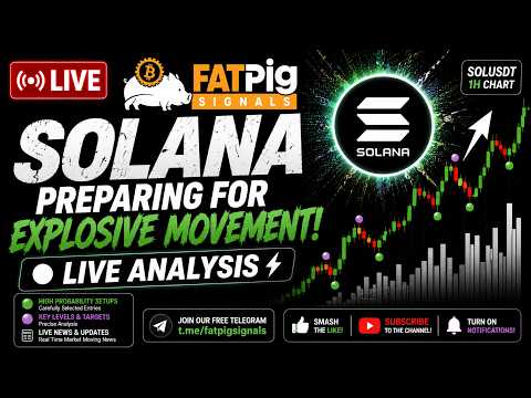 🚨 SOLUSDT EXPLOSIVE MOVEMENT? | LIVE 🟡 1H Yellow Ball Signals