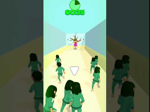 squid game play in k run game. k run level 343.