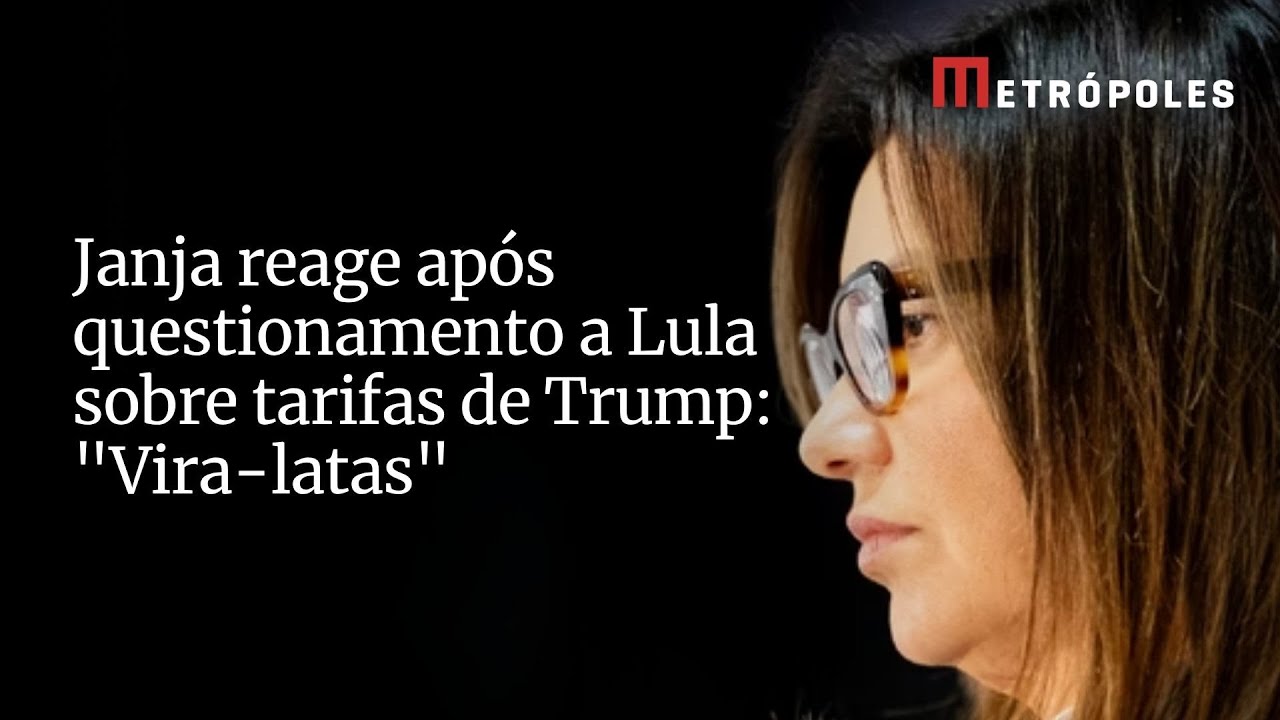 Vira latas reage Janja após questionamento a Lula sobre tarifas de Trump