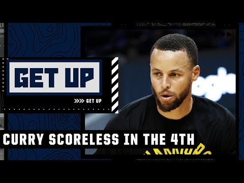 Steph Curry didn't take a shot in the 4th quarter in the Warriors' loss vs. the Mavericks | Get Up video clip