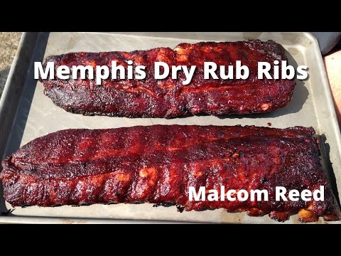 Memphis Style Rib Recipe | How to smoke Memphis Style Dry Rub Ribs Malcom Reed HowToBBQRight - UC--MxpGXJ3LVD8KvlNzRlcA