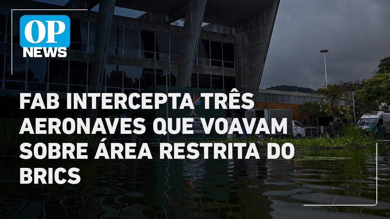 FAB intercepta três aeronaves que sobrevoavam área restrita na cúpula do Brics | O POVO news