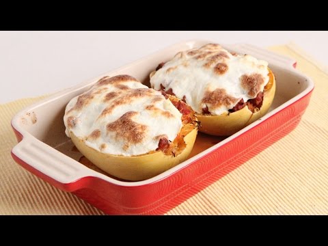 Spaghetti Squash Lasagna Bowls Recipe - Laura Vitale - Laura in the Kitchen Episode 1007 - UCNbngWUqL2eqRw12yAwcICg