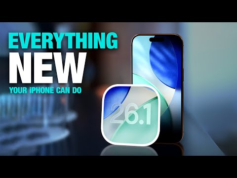 iOS 26.1 Out Now: Here’s What’s New!