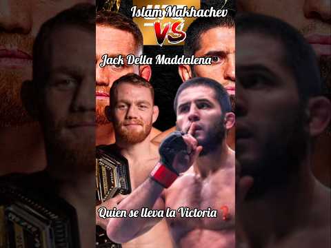 UFC 322 Islam Makhachev vs Jack Della Maddalena🥊Quien gana❓️#ufc #boxlucha #mma #deportes #wrestling