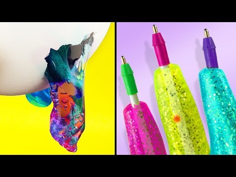 5 WEIRD DIY SCHOOL SUPPLIES You Haven't Seen Before! - UC6gqv2Naj9JiowZgHfPstmg