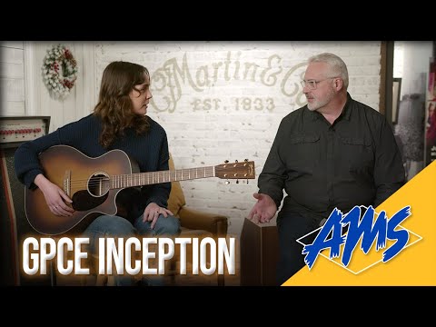 We went to the MARTIN MUSEUM to talk to one of the designers of the Martin GPCE Inception