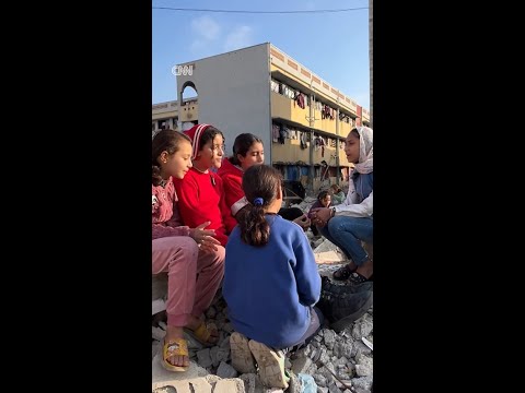 Children in Gaza describe impact of war