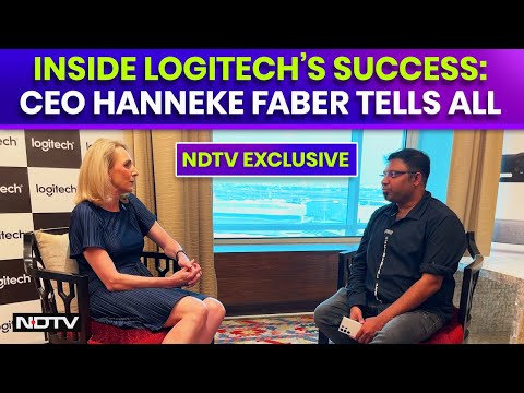 Logitech | Chip-Chat with Hanneke Faber, Global CEO of Logitech | NDTV Exclusive