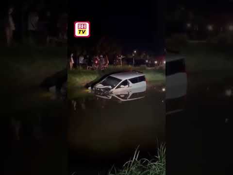 Lelaki cedera MPV terjunam dalam sungai