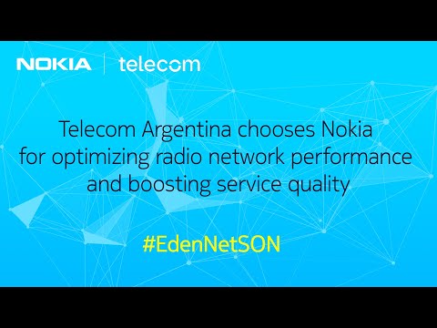 Teaser - How Telecom Argentina optimizes radio network performance with Nokia EdenNet SON