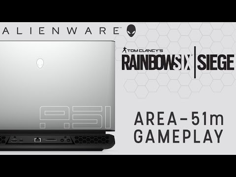 Rainbow Six: Siege Gameplay on Alienware Area-51m Gaming Laptop with NVIDIA GeForce RTX 2080