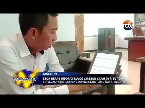Stok Beras Impor di Bulog Cirebon Capai 20 Ribu Ton