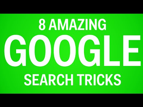 8 Amazing Google Search Tricks - UCcyq283he07B7_KUX07mmtA