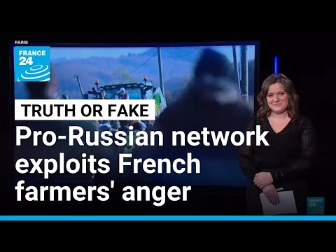 Lumpy skin disease: Storm-1516 spreads disinformation about French farmers’ protests • FRANCE 24