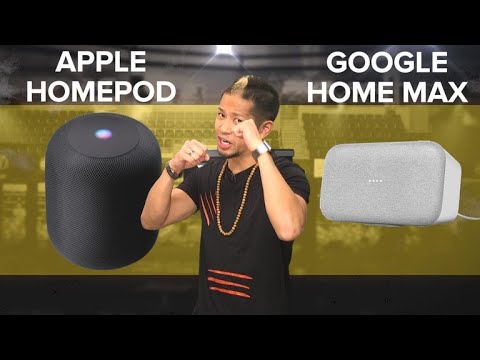 Apple HomePod vs. Google Home Max (Prizefight) - UCOmcA3f_RrH6b9NmcNa4tdg