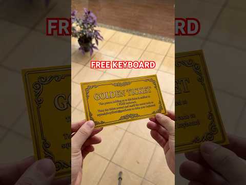 I Hid a Golden Ticket in Your Orders🎫