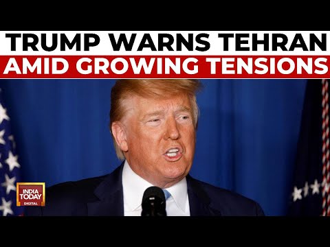 US President Donald Trump Warns Tehran As Iran-Israel Conflict Escalates | World News | India Today