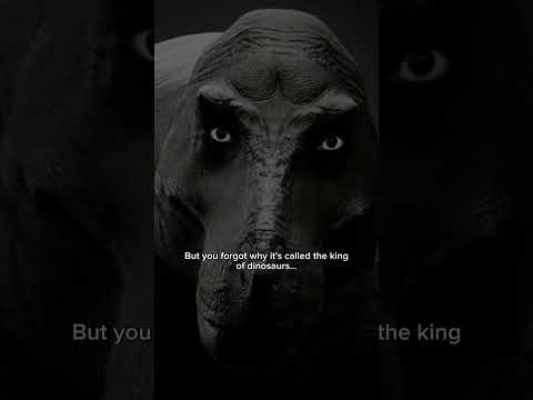 People underestimate the Tyrannosaurs Rex #prehistoric #dinosaur #scary #trex #horror