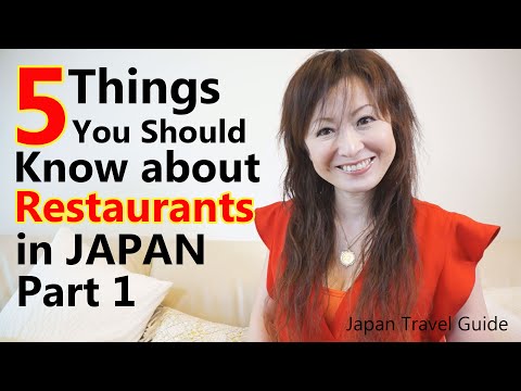 Japan Travel Guide: 5 Things You Should Know about Restaurants in Japan