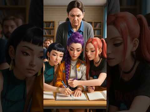 Huntrix Get Caught While Cheating : KPOP Demon Hunters #kpopdemonhunters #huntrix #rumi #mira #zoey