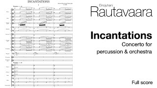 Einojuhani Rautavaara - Percussion Concerto "Incantations" (2008)
