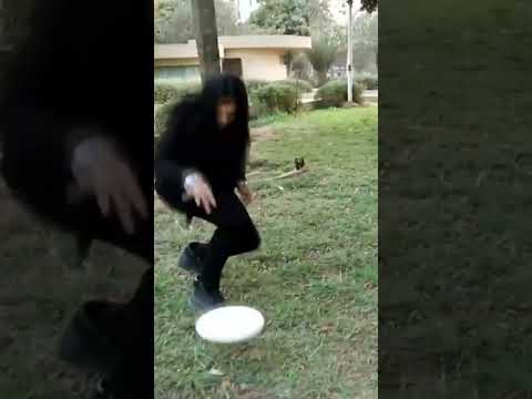 Kress Isme Amazes Strangers with His Magical Frisbee Trick: Watch Their Reactions! 🪄😱