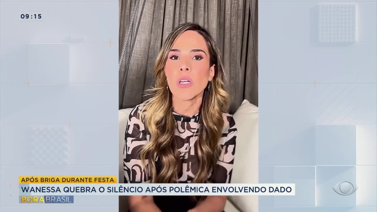Wanessa Camargo quebra o silêncio após polêmica com Dado Dolabella