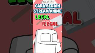 Streaming anime legal vs ilegal!
