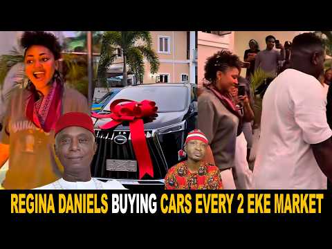 Regina Daniels Buying Cars Every 2 Eke Market Days
