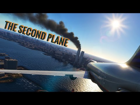 9-11 Tail Wing Cam Reconstruction | The Second Flight | Microsoft Flight Simulator | 4K UHD