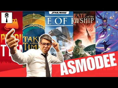 Découvre les nouveaux jeux Asmodee 2025 !