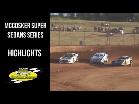 McCosker Super Sedans Series - Highlights - Carina Speedway - 27/12/2022 - dirt track racing video image
