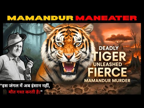 MAMANDUR MANEATER: हर कदम पर मौत की गंध है! MAN EATER TIGER | KENNETH ANDERSON STORY #tiger #horror