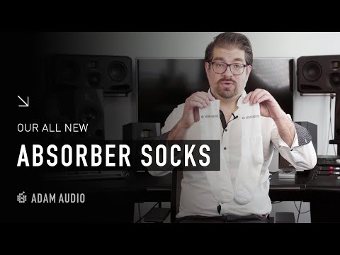 The ALL NEW ADAM Audio Absorber Socks | ADAM Audio